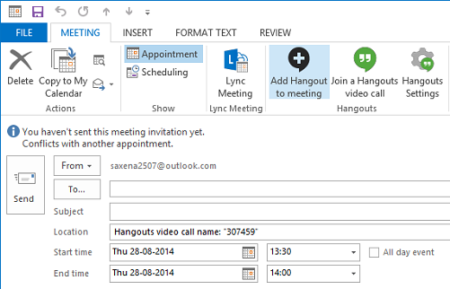 google hangout plugin for outlook google hangout plugin for outlook