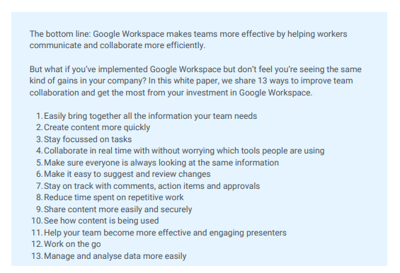 13 Google Workspace tips stat 4
