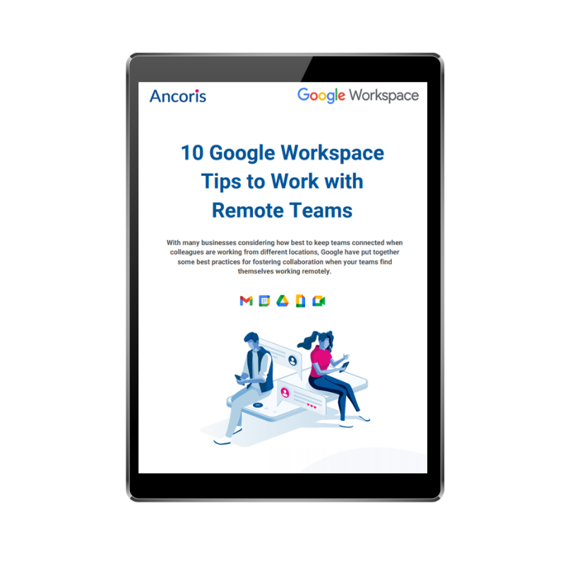 FRONT COVER - 10 Google Workspace Tips to Work with Remote Teams