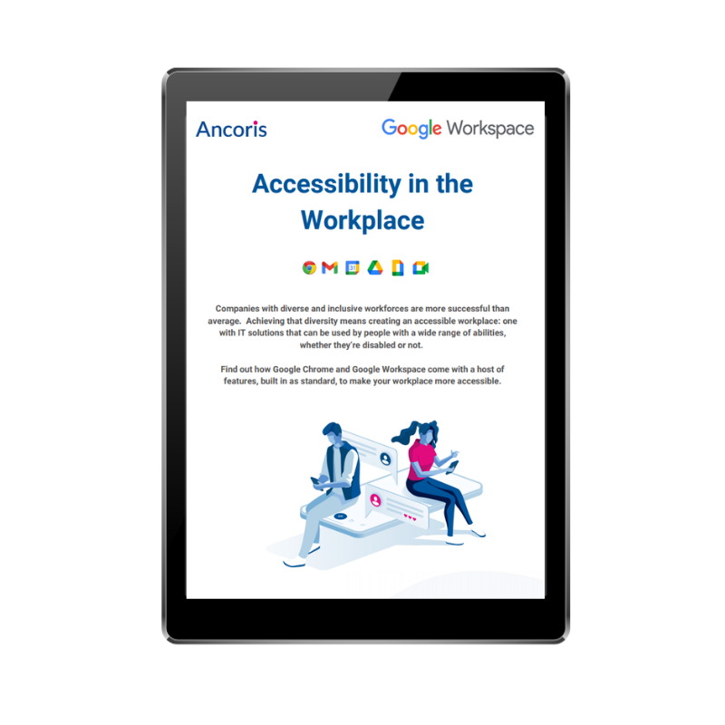 FRONT COVER - Accessibility in the workplace