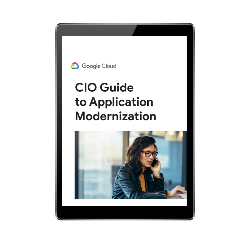 FRONT COVER - CIO guide to app modernisation