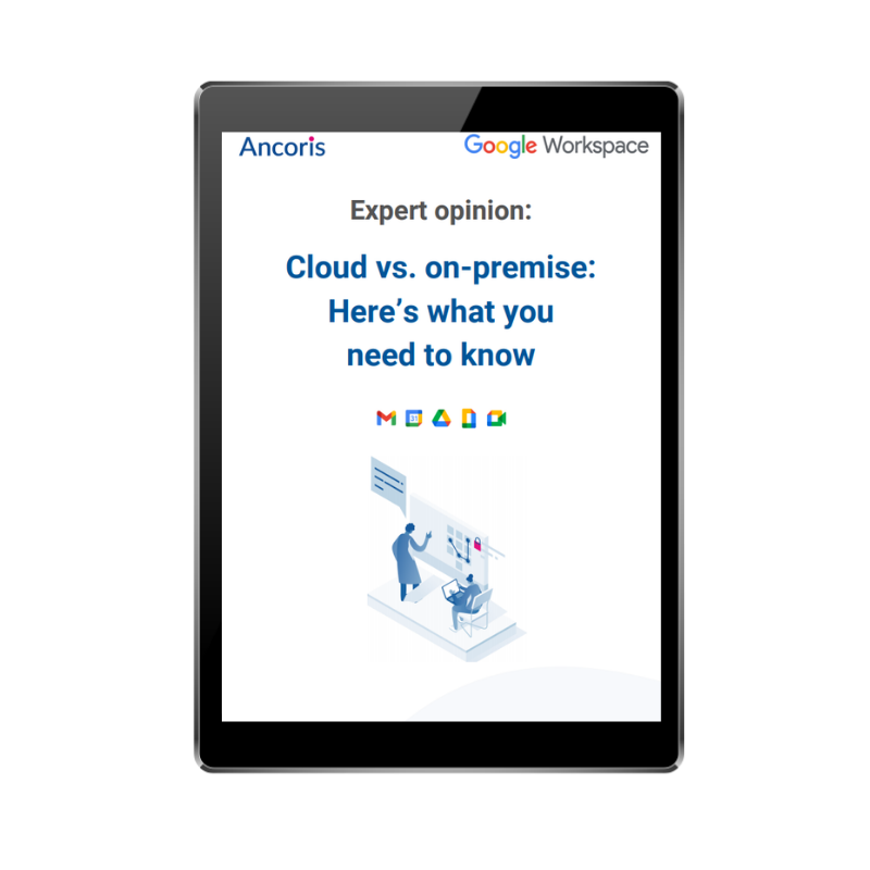 FRONT COVER - Cloud vs On-premise