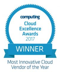 Most Innovative Cloud Vendor of the Year 2017