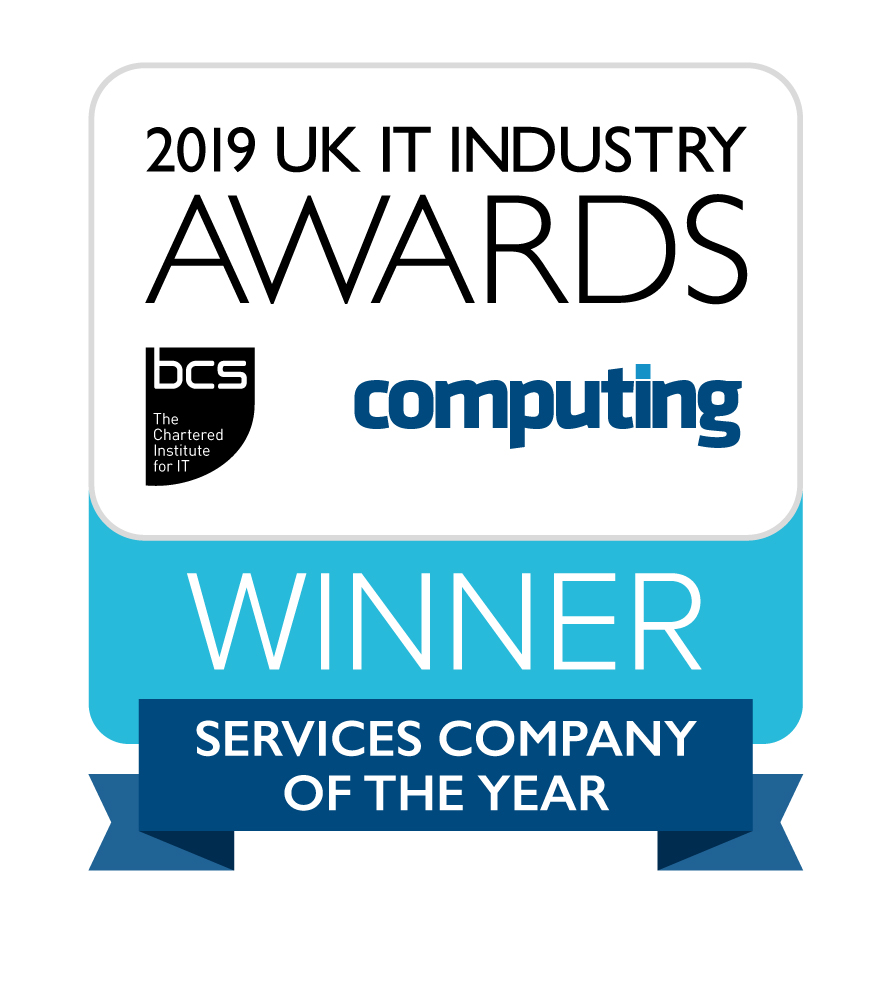 Award logo - Services company of the year