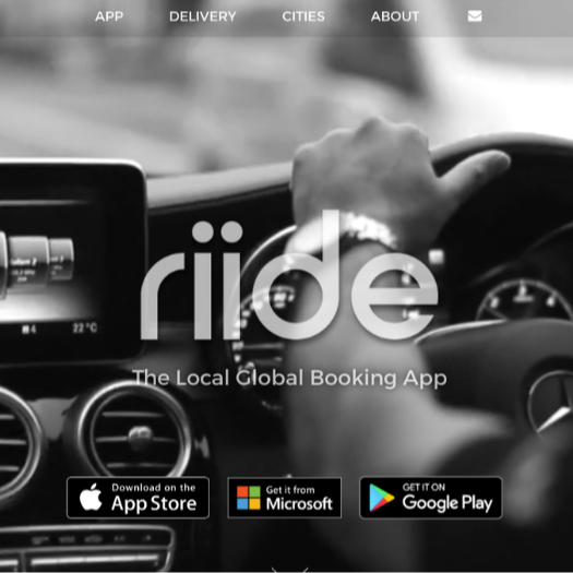 Riide private hire booking app-1