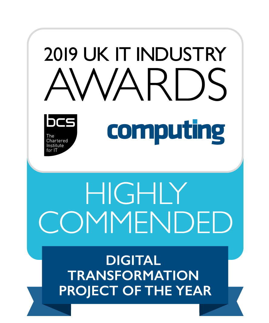 Digital transformation project of the year 2019