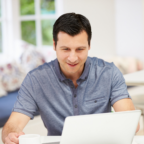 employee working from home with Google Workspace-1