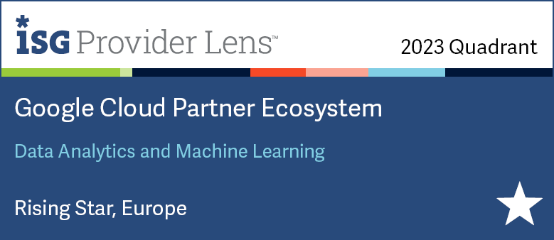 Ancoris named Rising Star for Data Analytics and Machine Learning in ISG Provider Lens™ Google Cloud Partner Ecosystem for second consecutive year