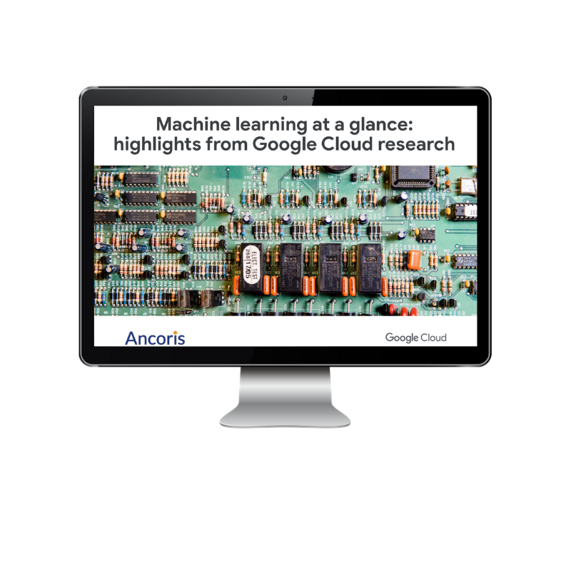 FRONT COVER_ Machine Learning at a glance - highlights from Google Cloud research