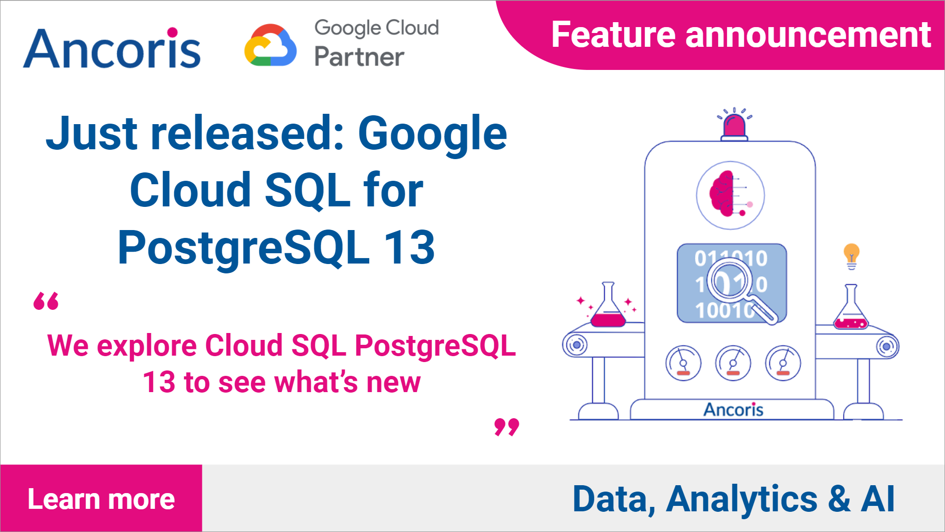 Google Cloud SQL for PostgreSQL 13