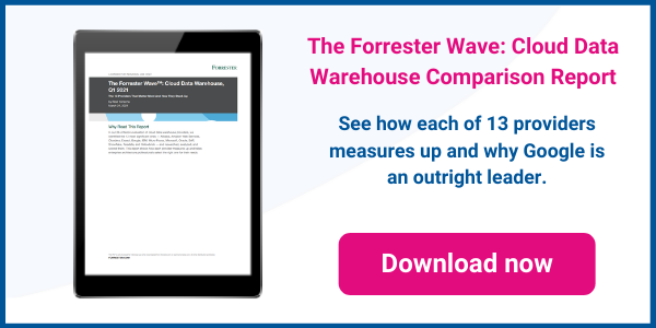 3 reasons Forrester ranks Google as a Leader for Cloud Data Warehouse